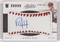 Rookie Baseball Material Signatures - Michel Baez #/149