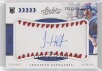 Rookie Baseball Material Signatures - Jonathan Hernandez #/149