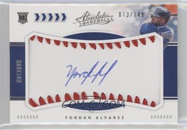 2020 Panini Absolute - [Base] #152 - Rookie Baseball Material Signatures - Yordan Alvarez /149