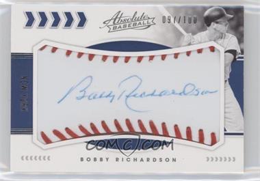 2020 Panini Absolute - Baseball Material Signatures #BMS-BR - Bobby Richardson /100