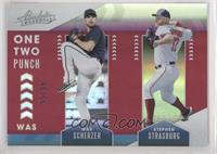 Max Scherzer, Stephen Strasburg #/99