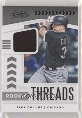 2020 Panini Absolute - Rookie Threads #RT-ZC - Zack Collins
