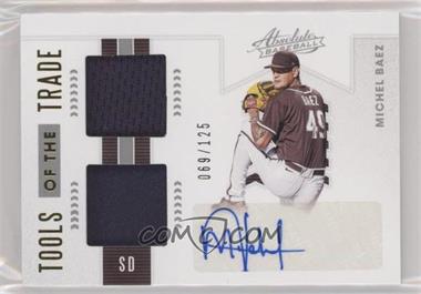 2020 Panini Absolute - Tools of the Trade 2 Swatch Signatures #TOT2-MB - Michel Baez /125