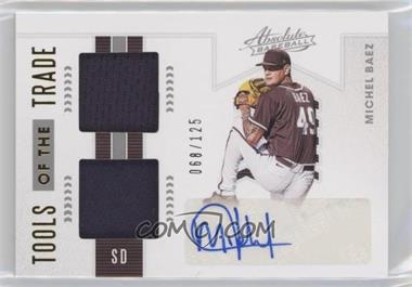 2020 Panini Absolute - Tools of the Trade 2 Swatch Signatures #TOT2-MB - Michel Baez /125