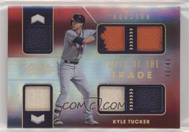 2020 Panini Absolute - Tools of the Trade 6 Swatch - Spectrum Red #TT6-KT - Kyle Tucker /49