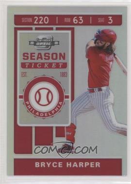 2020 Panini Chronicles - Contenders Optic - Holo #16 - Bryce Harper