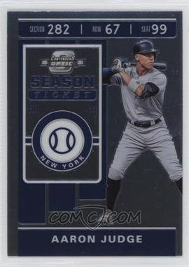 2020 Panini Chronicles - Contenders Optic #8 - Aaron Judge