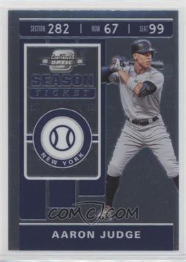 2020 Panini Chronicles - Contenders Optic #8 - Aaron Judge