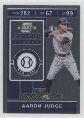 2020 Panini Chronicles - Contenders Optic #8 - Aaron Judge