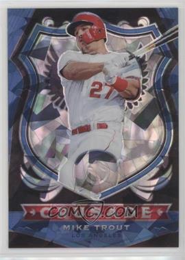 2020 Panini Chronicles - Crusade - Blue Ice #9 - Mike Trout /99