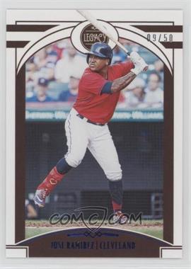 2020 Panini Chronicles - Legacy - Blue #14 - Jose Ramirez /50