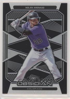 2020 Panini Chronicles - Obsidian #39 - Nolan Arenado