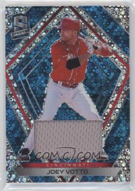 2020 Panini Chronicles - Spectra - Neon Blue Prizm Swatches #47 - Joey Votto /99