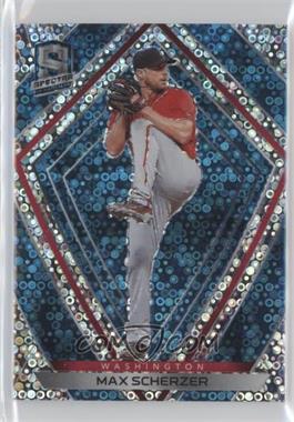 2020 Panini Chronicles - Spectra - Neon Blue Prizm #66 - Max Scherzer /99