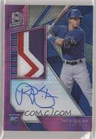 Rookie Jersey Autographs - Nick Solak #/49