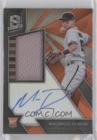 Rookie Jersey Autographs - Mauricio Dubon #/199