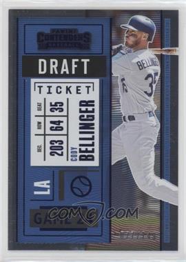 2020 Panini Contenders - [Base] - Draft Ticket Blue #66 - Cody Bellinger /149