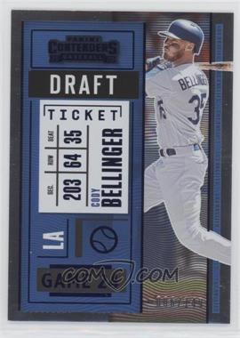 2020 Panini Contenders - [Base] - Draft Ticket Blue #66 - Cody Bellinger /149