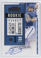 Rookie Ticket Variation B - Bo Bichette