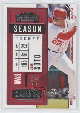 2020 Panini Contenders - [Base] #45 - Juan Soto