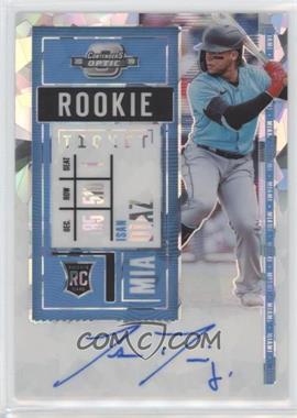 2020 Panini Contenders - Rookie Ticket Optic Variation A - Cracked Ice #RTO-ID - Isan Diaz /23