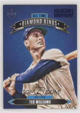 2020 Panini Diamond Kings - All-Time Diamond Kings - Artist Proof Blue #ATDK-28 - Ted Williams