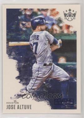 2020 Panini Diamond Kings - [Base] - Artist Proof Blue #107 - SP - Jose Altuve