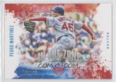 2020 Panini Diamond Kings - In the Zone - Holo Blue #INT-7 - Pedro Martinez /99