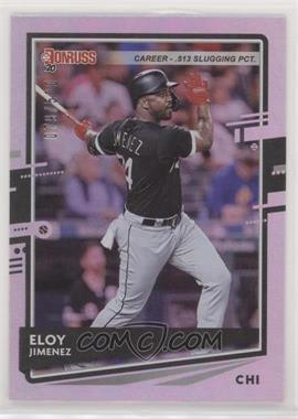 2020 Panini Donruss - [Base] - Career Stat Line #121.1 - Eloy Jimenez (Base) /500