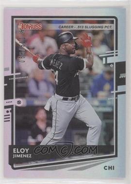 2020 Panini Donruss - [Base] - Career Stat Line #121.1 - Eloy Jimenez (Base) /500