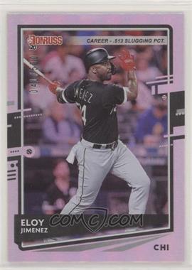 2020 Panini Donruss - [Base] - Career Stat Line #121.1 - Eloy Jimenez (Base) /500