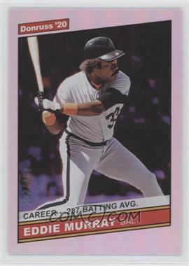 2020 Panini Donruss - [Base] - Career Stat Line #228 - Retro 1986 - Eddie Murray /287