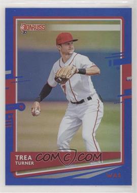 2020 Panini Donruss - [Base] - Holo Blue #108.1 - Trea Turner (Base)