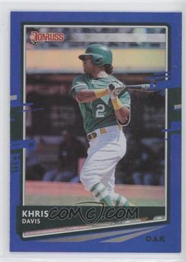 2020 Panini Donruss - [Base] - Holo Blue #88 - Khris Davis