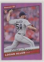 Retro 1986 - Logan Allen (Base - Releasing Pitch)