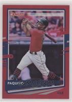 Nickname Variation - Francisco Lindor (Paquito)