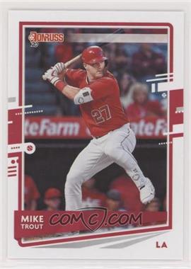 2020 Panini Donruss - [Base] #129.2 - Back Variation - Mike Trout (City of Angels)