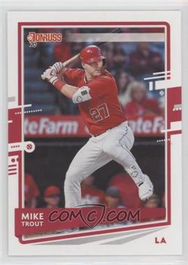 2020 Panini Donruss - [Base] #129.2 - Back Variation - Mike Trout (City of Angels)