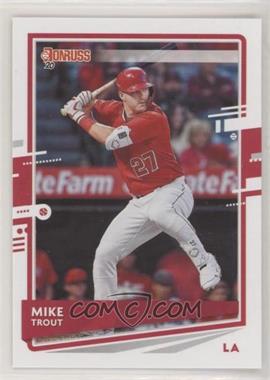 2020 Panini Donruss - [Base] #129.2 - Back Variation - Mike Trout (City of Angels)