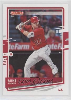 2020 Panini Donruss - [Base] #129.2 - Back Variation - Mike Trout (City of Angels)