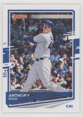 2020 Panini Donruss - [Base] #132.2 - Back Variation - Anthony Rizzo (Chi-Town)