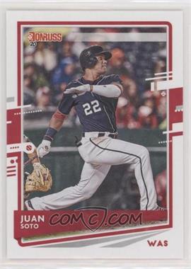 2020 Panini Donruss - [Base] #162.2 - Photo Variation - Juan Soto (Navy Jersey)