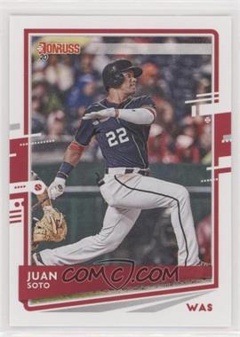 2020 Panini Donruss - [Base] #162.2 - Photo Variation - Juan Soto (Navy Jersey)