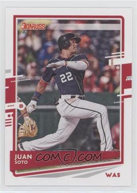 2020 Panini Donruss - [Base] #162.2 - Photo Variation - Juan Soto (Navy Jersey)