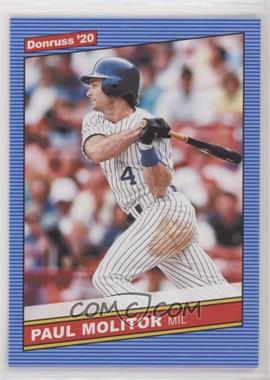 2020 Panini Donruss - [Base] #235 - Retro 1986 - Paul Molitor