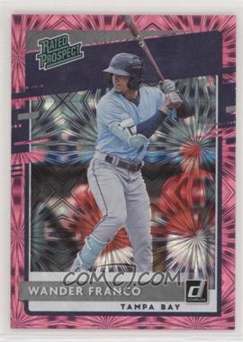 2020 Panini Donruss - Rated Prospects - Pink Fireworks #RP-1 - Wander Franco