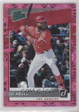 2020 Panini Donruss - Rated Prospects - Pink Fireworks #RP-3 - Jo Adell