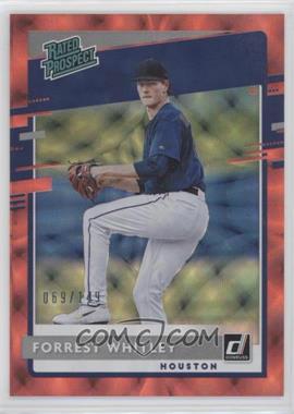 2020 Panini Donruss - Rated Prospects - Red #RP-9 - Forrest Whitley /149