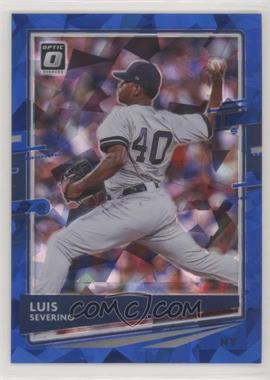 2020 Panini Donruss Optic - [Base] - 1st Off the Line Cracked Ice Blue Prizm #104 - Luis Severino /7