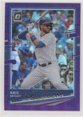 2020 Panini Donruss Optic - [Base] - 1st Off the Line Pandora Purple Prizm #175 - Kris Bryant /99